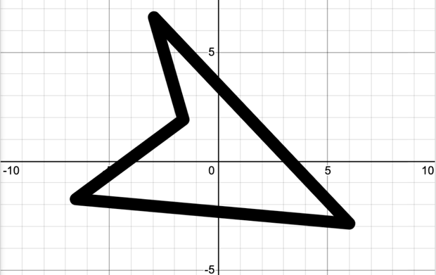 The same polygon, but with thicker lines.