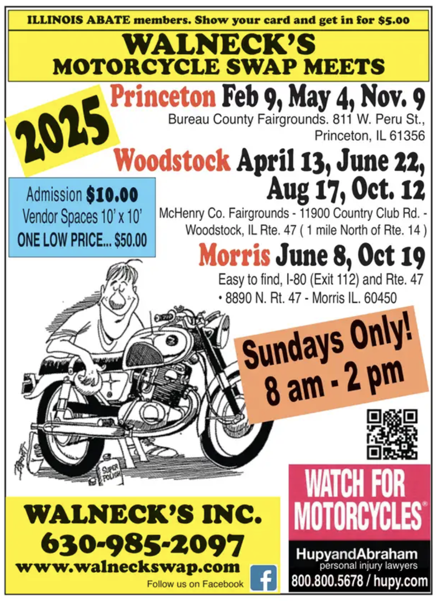 Walneck's Motorcycles Swap