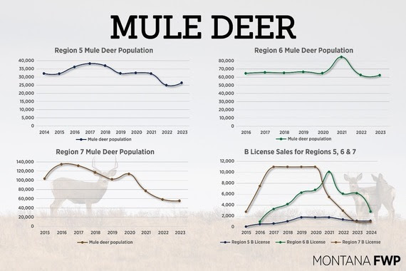 mule deer graphs