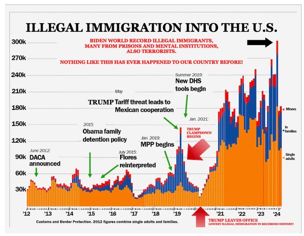 Illegal immigration chart.