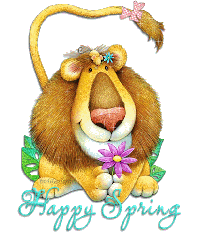 Spring-Lion-Happy