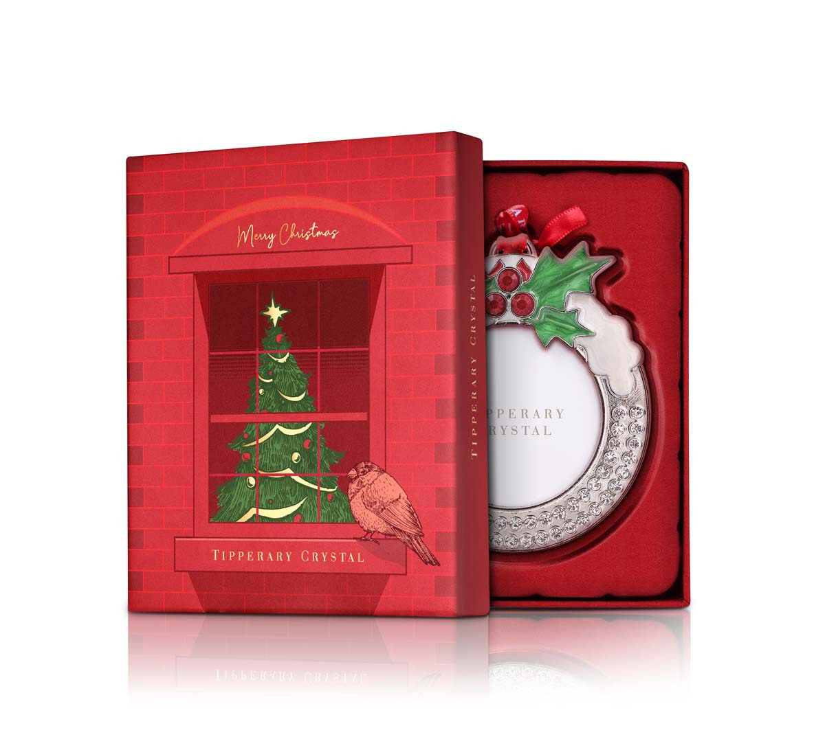 Image of Exclusive Round Frame Christmas Decoration