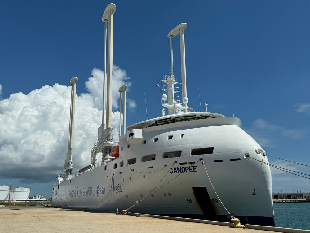 MV Canopee at Port Canaveral