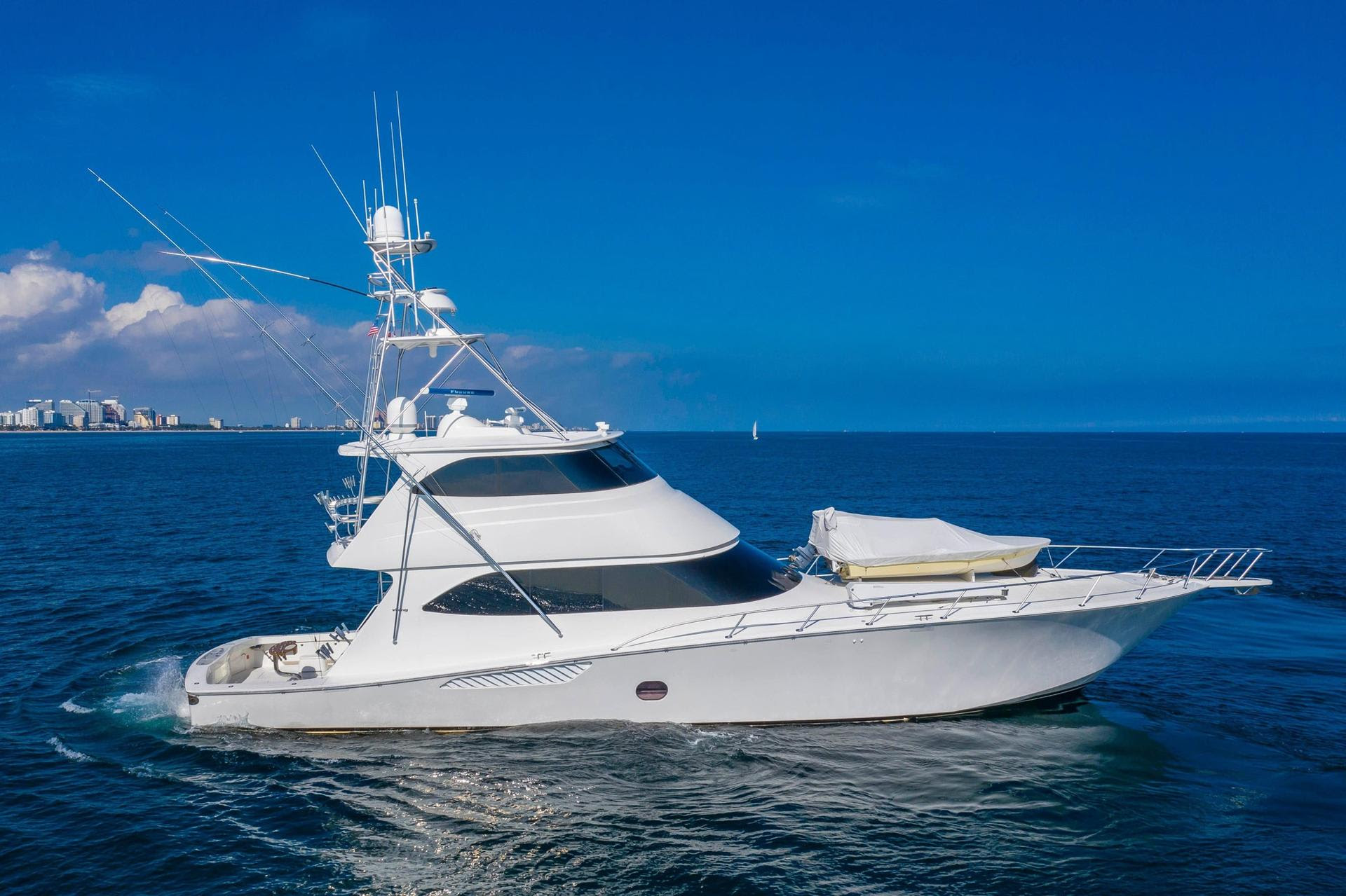 Viking Yachts 76 Enclosed Bridge