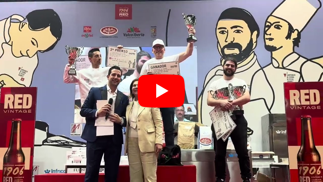 Argentina en el podio del 3° Campeonato Español de Pizzas Gourmet, Salón Gourmets (Madrid, España)