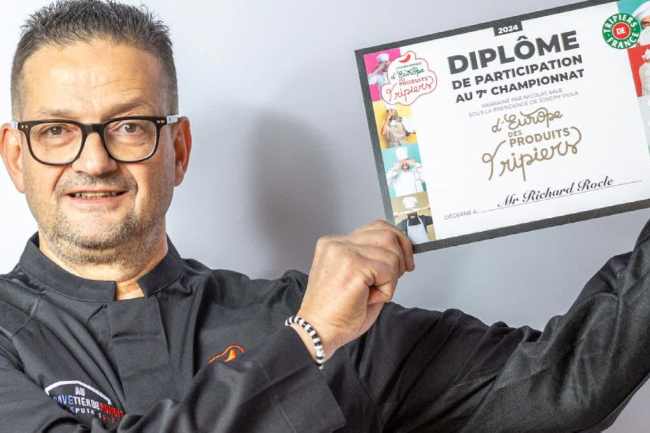 'Un produit peu ragoûtant mais qui peut devenir splendide', le ris de veau à la mode d'un chef vice-champion d'Europe