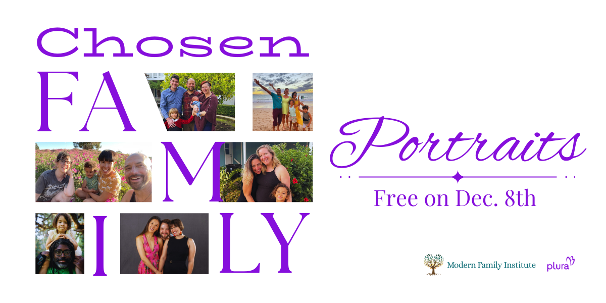 event banner: chosen family portraits