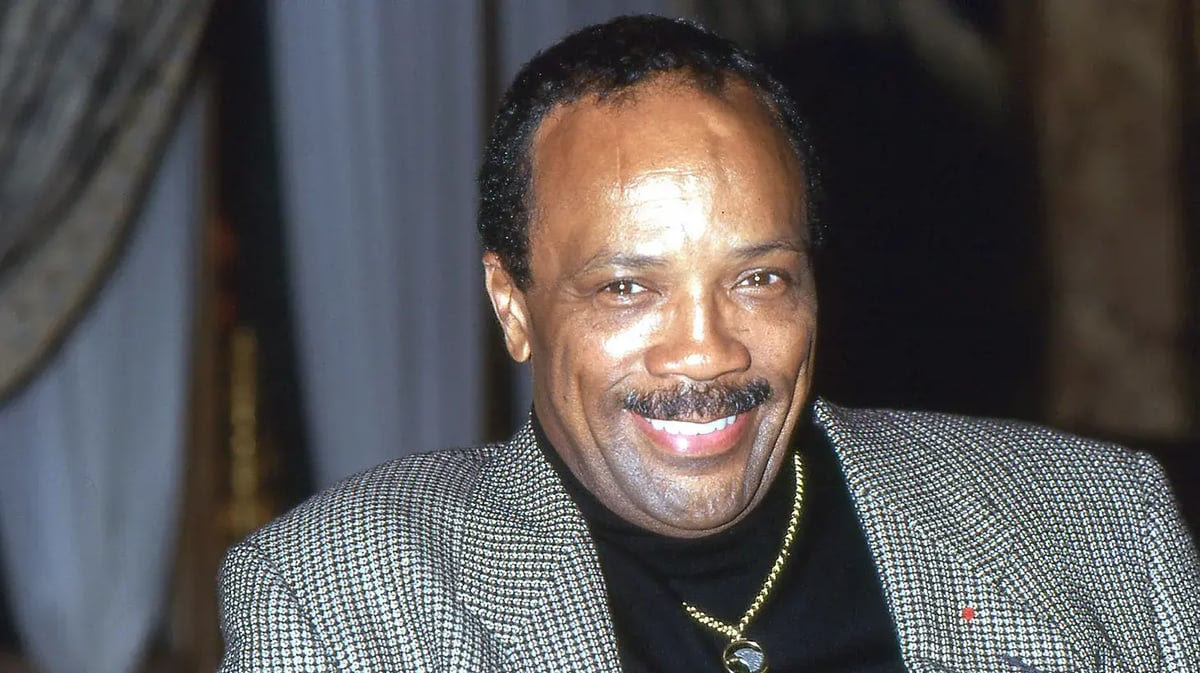 Portrait of Quincy Jones, Musician and Producer. Photo by Patrick Davy/ABACAPRESS.COM (via Reuters)