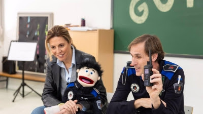 El 'agente' Güito se une la Unidad del Menor de la Policía Municipal para promover la educación en valores