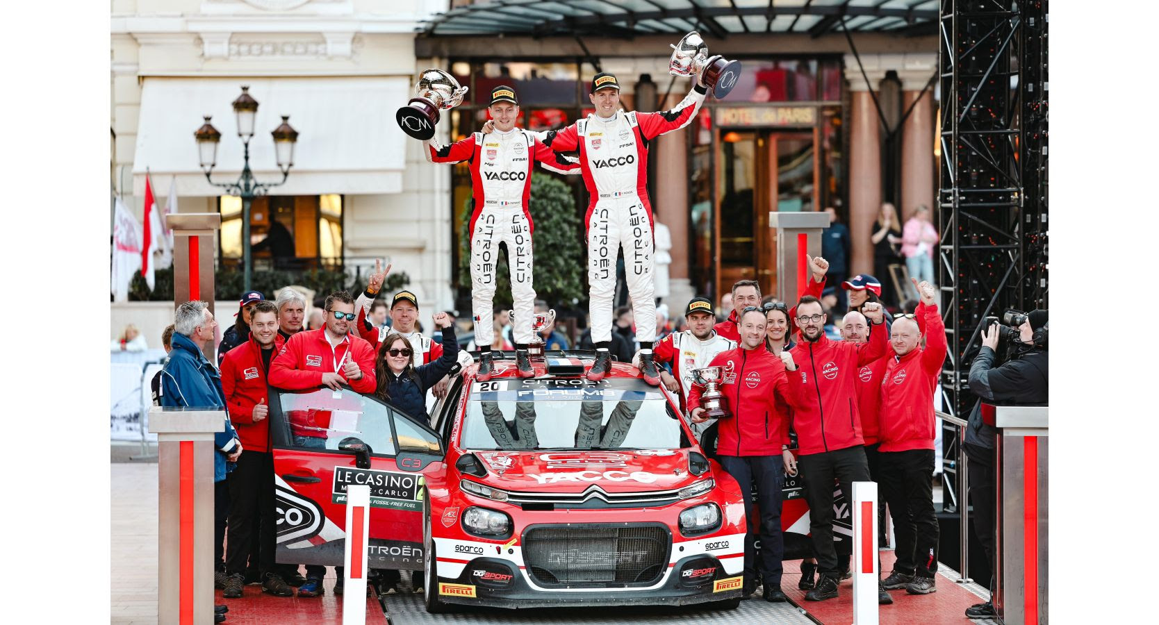 La #C3Rally2Family inizia la stagione 2024 in grande stile al Rally di Monte-Carlo!