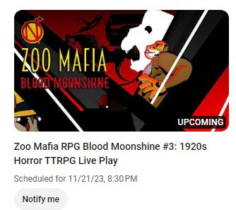 Blood Moonshine Zoo Mafia Live Play Thumbnail