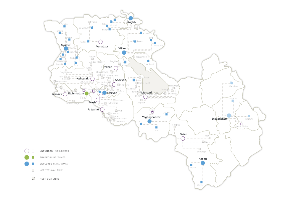 TUMO Armenia mapa