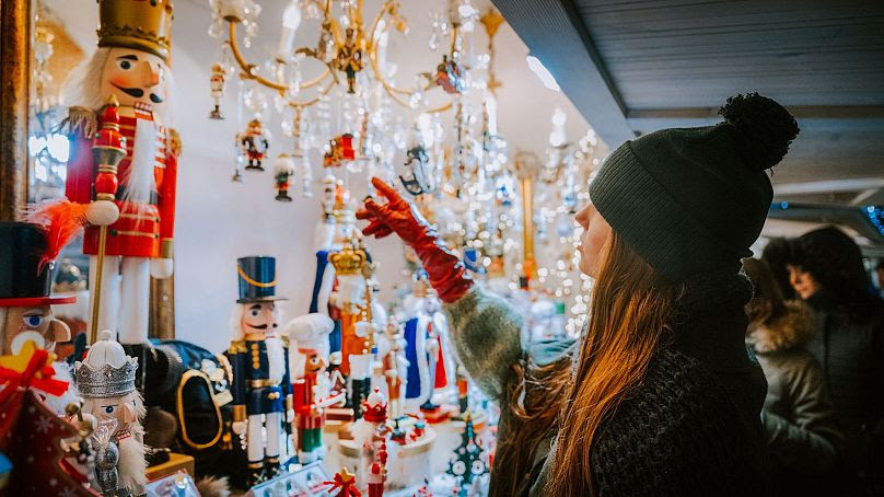 Mercado navideño en Vilna