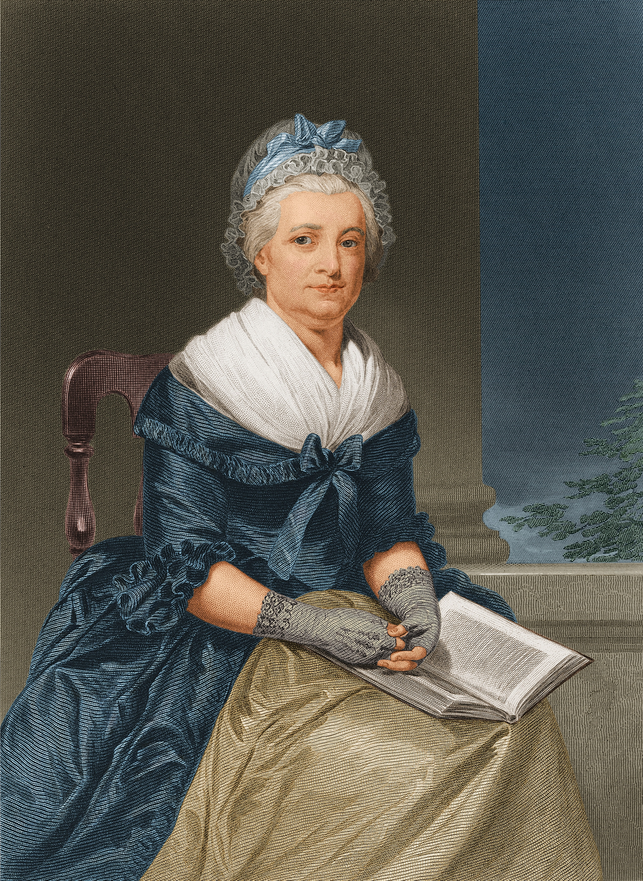 Martha Washington, esposa de George Washington.