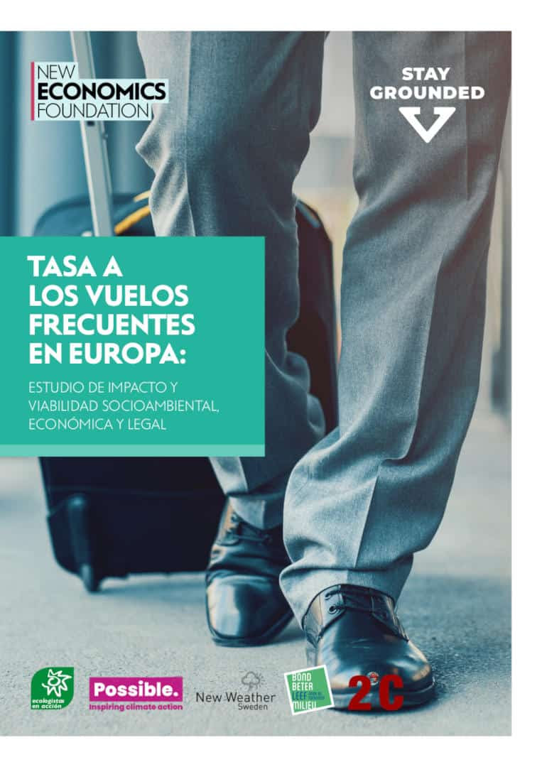 Una Tasa a los Vuelos Frecuentes en Europa reduciría un 21% las emisiones del transporte aéreo y generaría 74.100 millones de euros