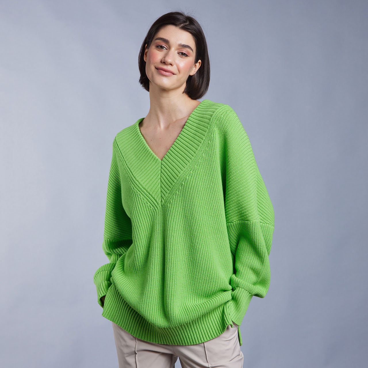 Image of Ethos Jumper Green Flash