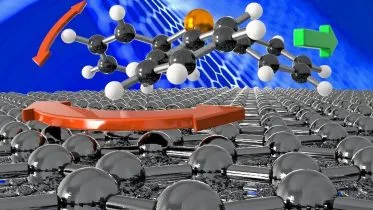 A Single Triphenylphosphine Molecule Over Graphite