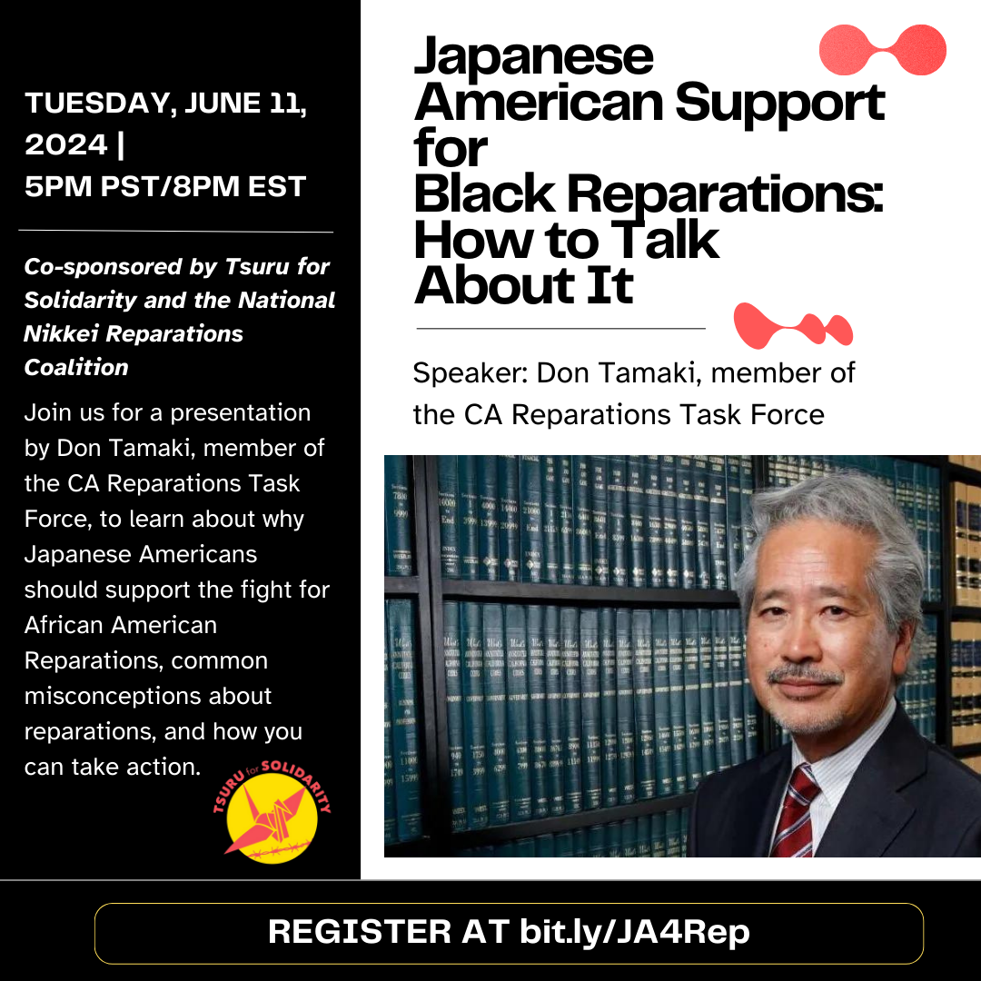 Japanese American Support for Black Reparations: How to Talk About It