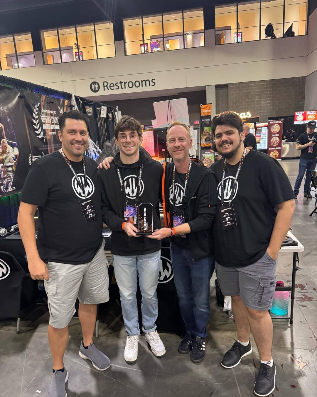 Write Warz - Team with Audience Choice Award at DreamHack Atlanta