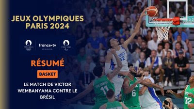 Basket (H) - Groupe B : le résumé du match de Victor Wembanyama contre le Brésil