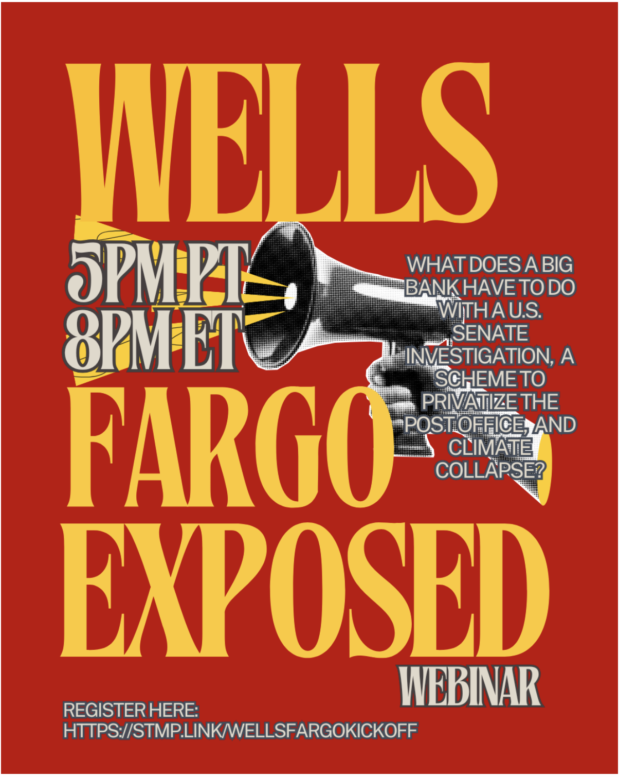 Stop Wells Fargo Webinar