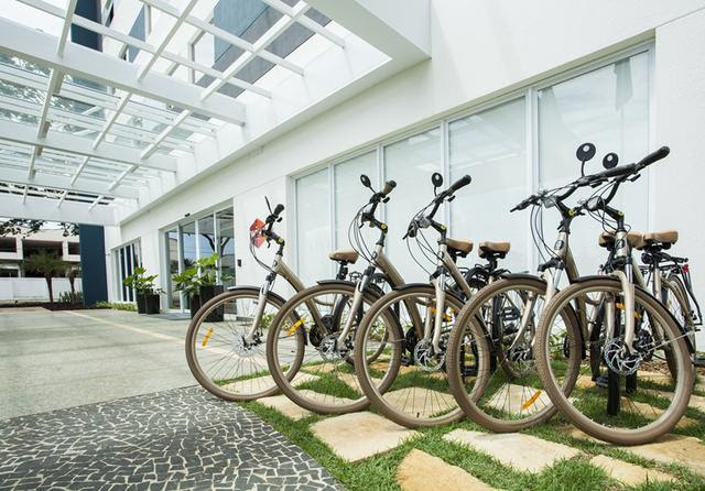 Bicicletas disponíveis para hóspedes Travel Inn Wise-divulgação (Divulgação)