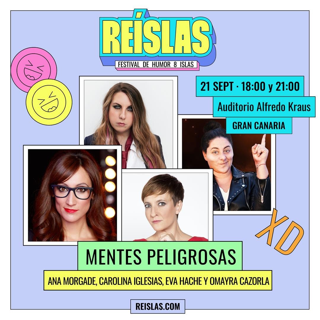 Mentes Peligrosas con Ana Morgade, Eva Hache, Carolina Iglesias y Omayra Cazorla