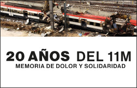 Exposición «20 años del 11M. Memoria de dolor y solidaridad». Agencia EFE.