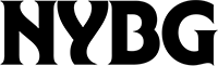 NYBG logo black and white
