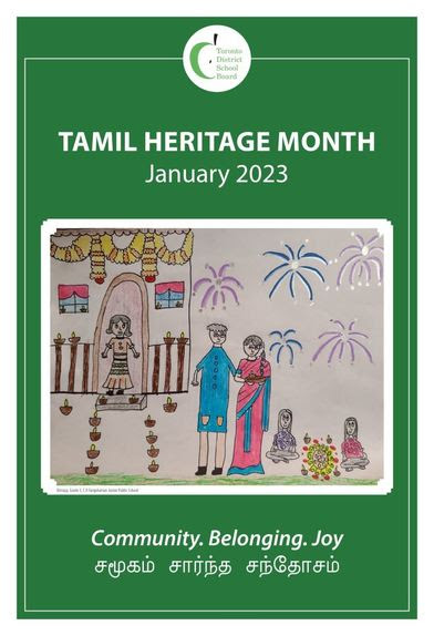 Tamil Heritage Month poster