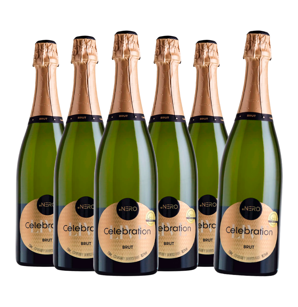 Pack Espumante Ponto Nero Celebration Brut 