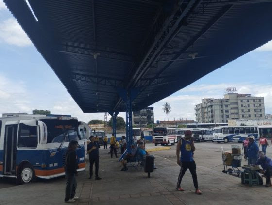 Disminuyen los viajes desde el Terminal Central de Maracay tras las elecciones