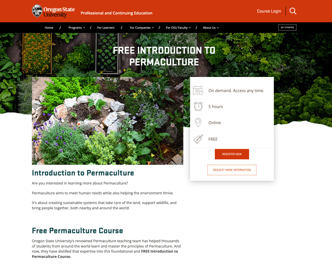 Free Introduction to Permaculture