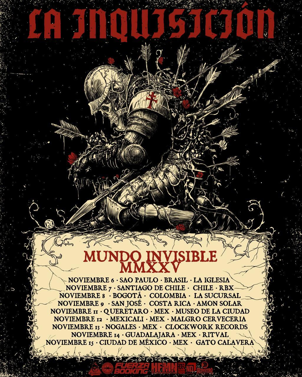 la inquisicion tour latam