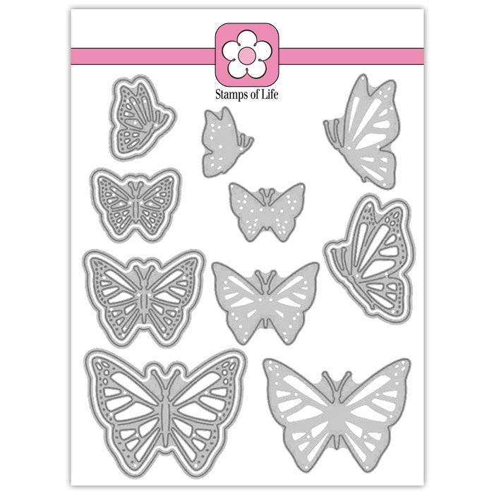 Image of Mini Butterflies Die Set