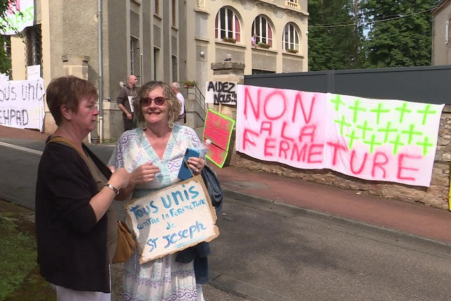Un EHPAD menacé de fermeture : des habitants se mobilisent dans l'Allier