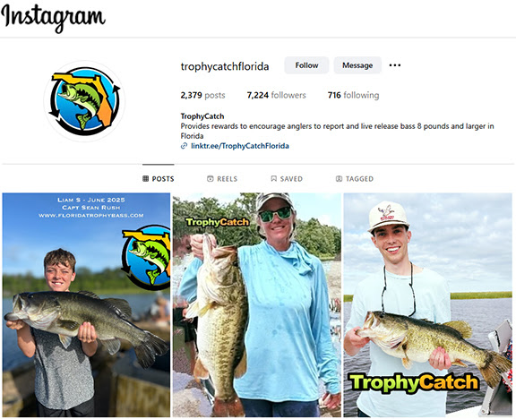 TrophyCatch Instagram
