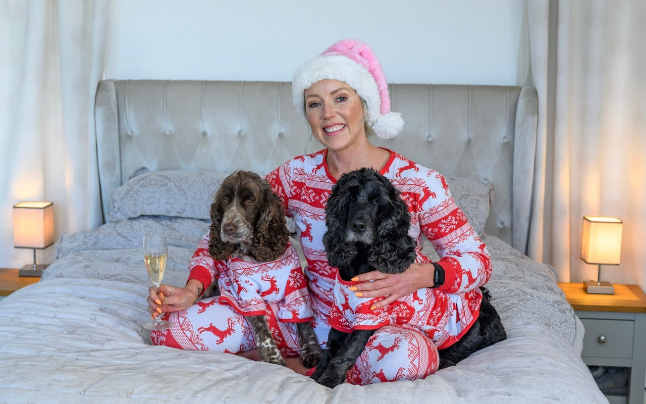 Camilla with her dogs Arthur and Bibi