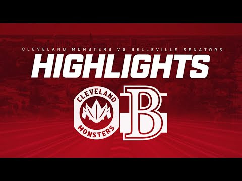 HIGHLIGHTS: Belleville Senators vs. Cleveland Monsters (Mar. 26/25)