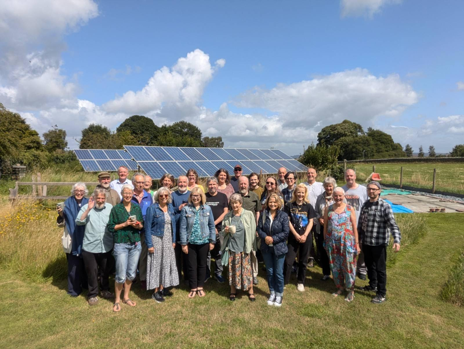 Gorgeous sky, gorgeous solar panels, what more could you ask for? 