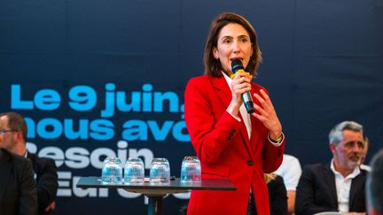 Elections européennes : la candidate de la majorité Valérie Hayer présente sa liste et espère faire 'mentir les sondages'