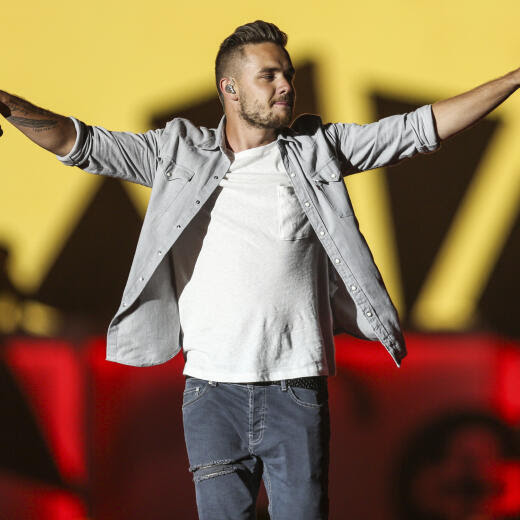 FILE - Liam Payne of One Direction performs during the Honda Civic Tour at Qualcomm Stadium on Thursday, July 9, 2015, in San Diego, Calif. (Photo by Rich Fury/Invision/AP, File)