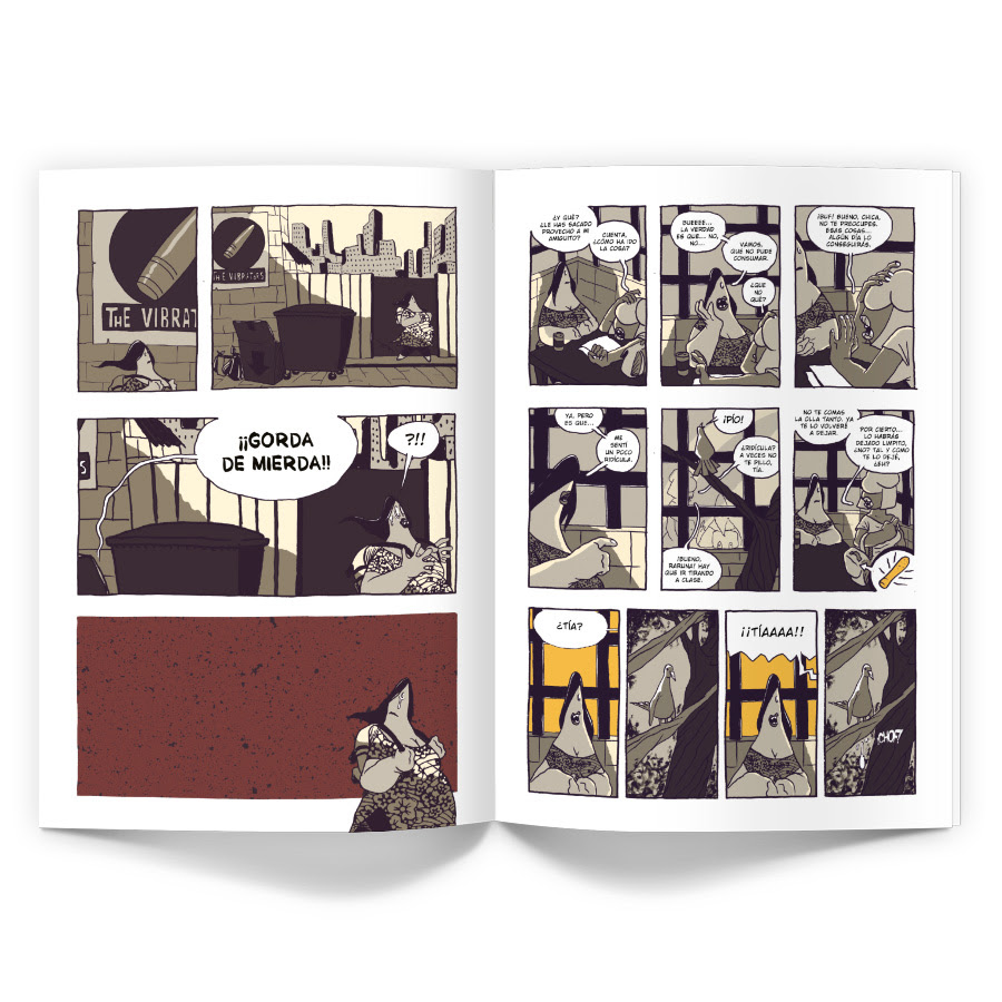 Muestra interior del cómic