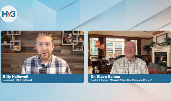 Dr. Steve Gaines with The Washington Times&#x27; Higher Ground Billy Hallowell, on his most recent book, &quot;Revival: When God Comes to Church.&quot;