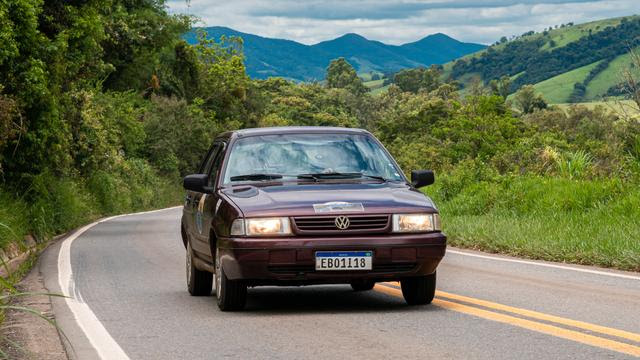 Volkswagen Santana 1995, categoria Livre (Guazzi Images/MG Club do Brasil)