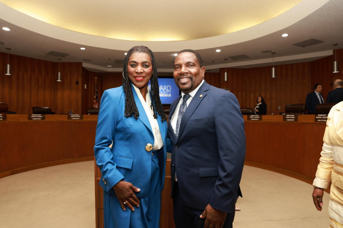 Jamaican Alexandra P. Davis Sworn In As Broward County Commissioner for District 7