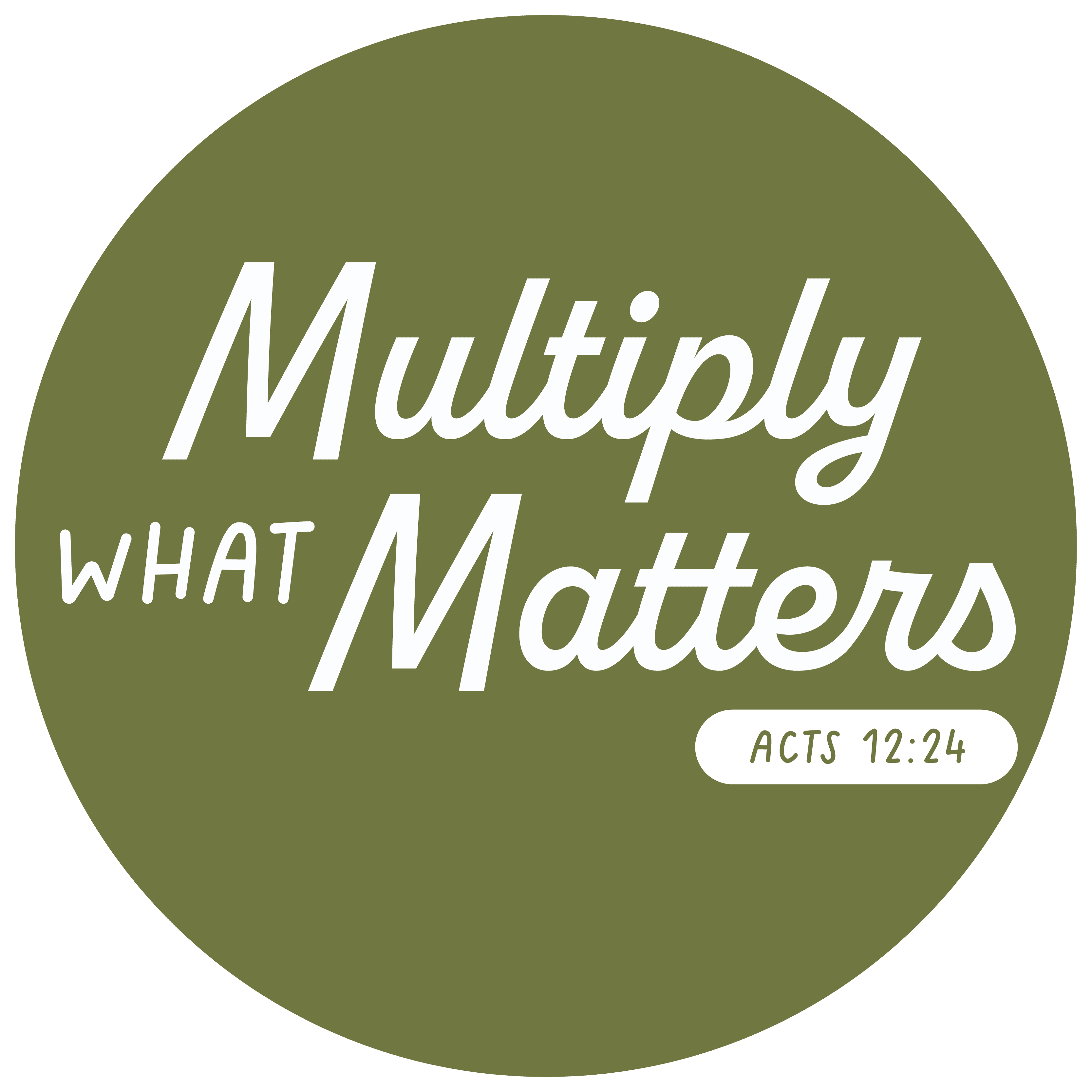 Multiply What Matters