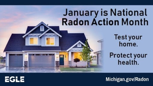 Radon Action Month graphic