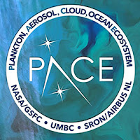 image of PACE emblem over ocean