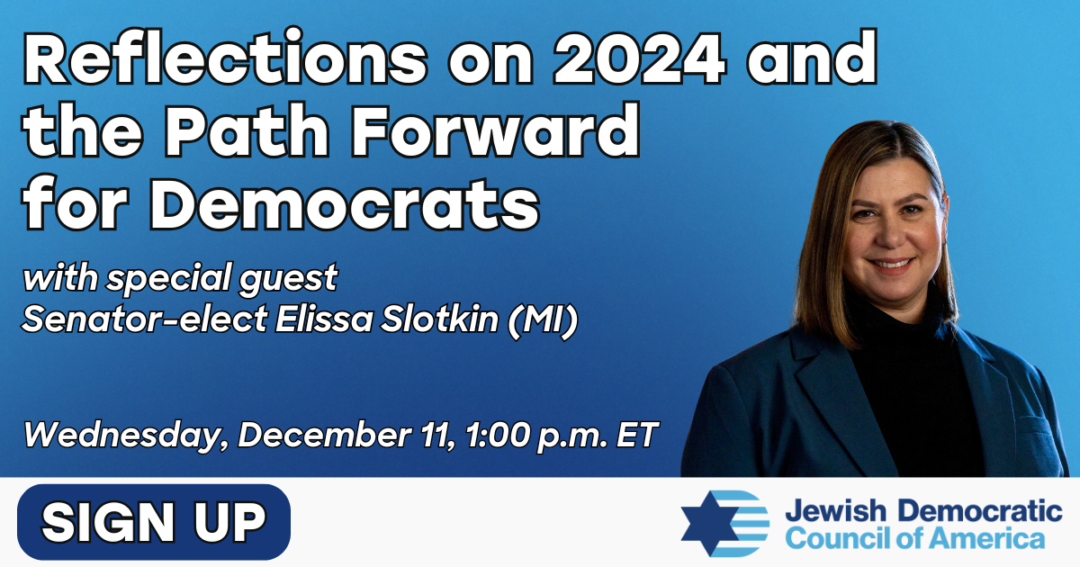 SIGN UP: Reflections on 2024 and the Path Forward for Democrats